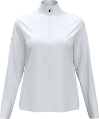 Callaway Layering S / White Callaway - Women's 1/4-Zip Water Repellent Pullover