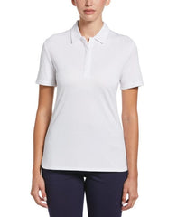 Callaway Polos S / White Callaway - Women's Eco Horizontal Textured Polo