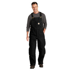 Carhartt Outerwear Carhartt - Firm Duck Loose Fit Insulated Bib Overalls