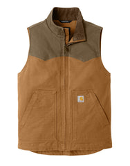 Carhartt Outerwear S / Carhartt Brown/Coffee Carhartt - Men's Montana Rugged Flex® Duck Vest