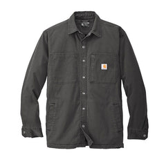 Carhartt Outerwear S / Shadow Grey Carhartt - Men's Rugged Flex® Relaxed Fit Fleece-Lined Shirt Jac