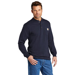 Carhartt T-shirts Carhartt - Men's Loose Fit Long Sleeve Henley T-Shirt