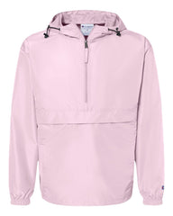 Champion Outerwear S / Pink Candy Champion - Packable Quarter-Zip Jacket