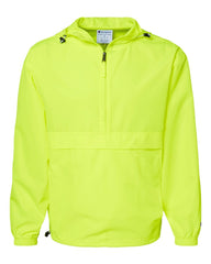 Champion Outerwear S / Safety Green Champion - Packable Quarter-Zip Jacket