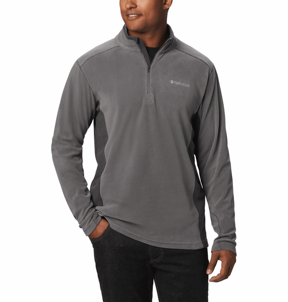 Columbia Fleece S / City Grey/Shark Columbia - Men’s Klamath Range™ II Half Zip Fleece Pullover