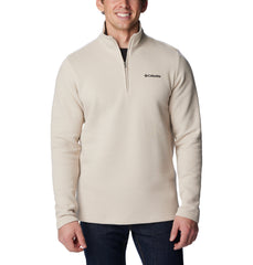 Columbia Layering S / Dark Stone Heather Columbia - Men's Great Hart Mountain III Half Zip Pullover