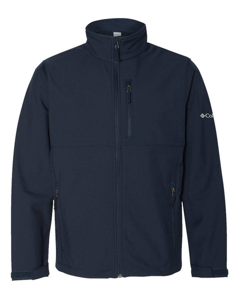 Columbia Outerwear S / Collegiate Navy Columbia - Men’s Ascender™ Softshell Jacket (Sleeve Logo)