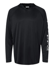 Columbia T-Shirts S / Black/Cool Grey Columbia - Men's PFG Terminal Tackle™ Hoodie (Sleeve Logo)