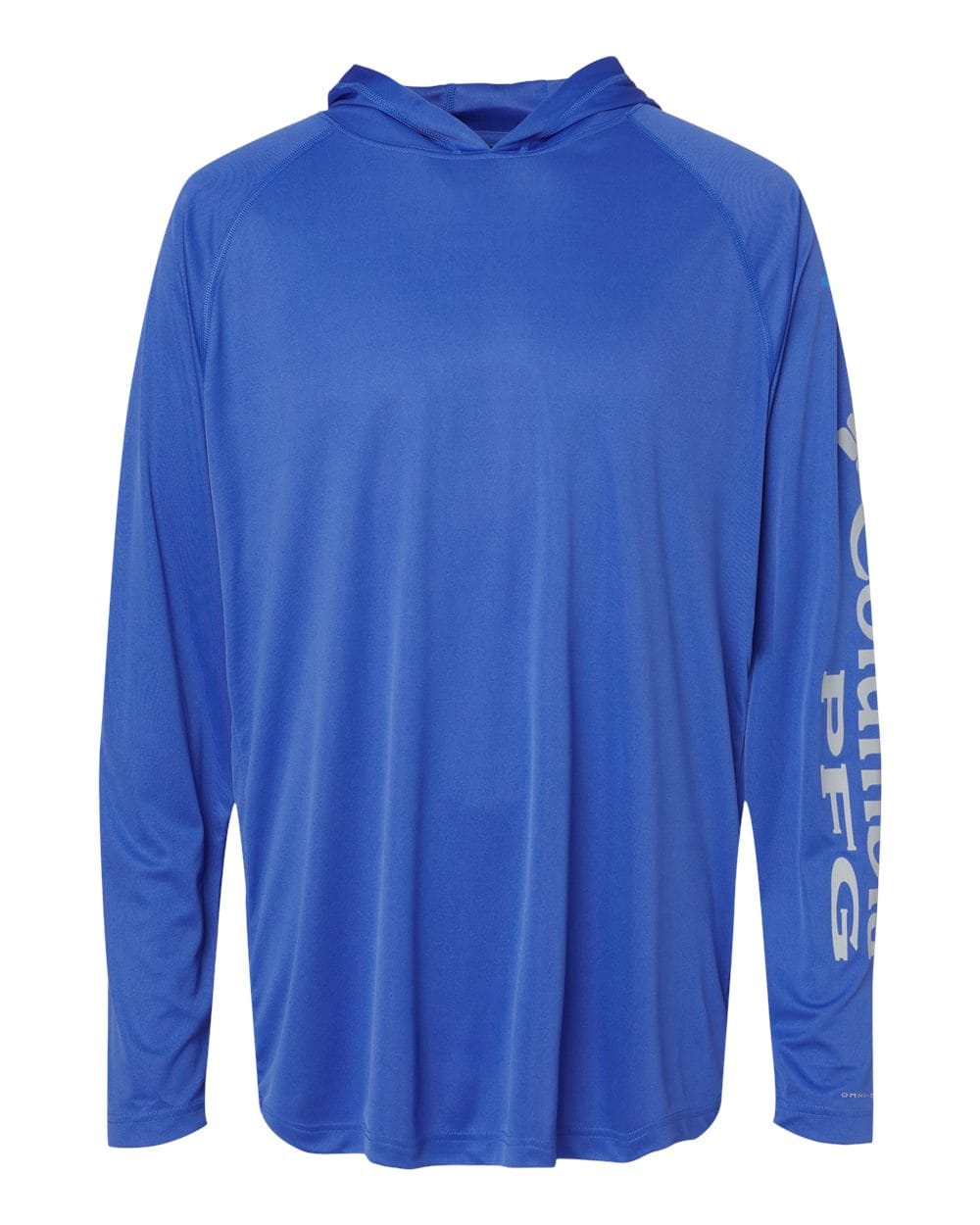 Columbia T-Shirts S / Vivid Blue/Cool Grey Columbia - Men's PFG Terminal Tackle™ Hoodie (Sleeve Logo)