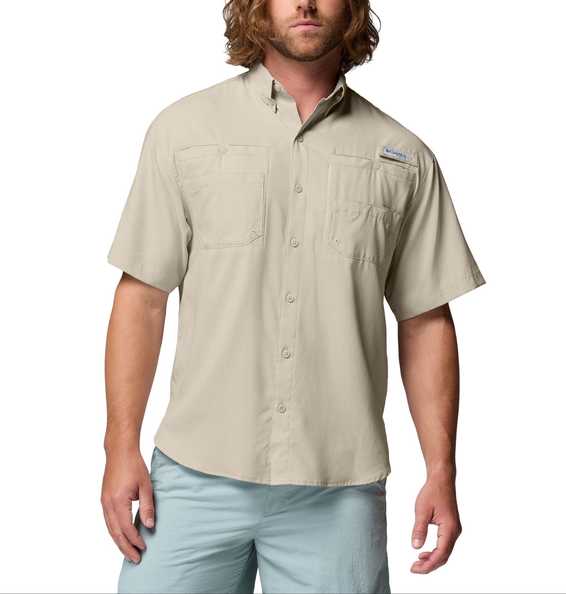 Columbia Woven Shirts XS / Fossil Columbia - Men's PFG Tamiami™ II Short Sleeve Shirt