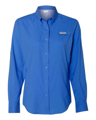 Columbia Woven Shirts XS / Vivid Blue Columbia - Women's PFG Tamiami™ Long Sleeve Shirt