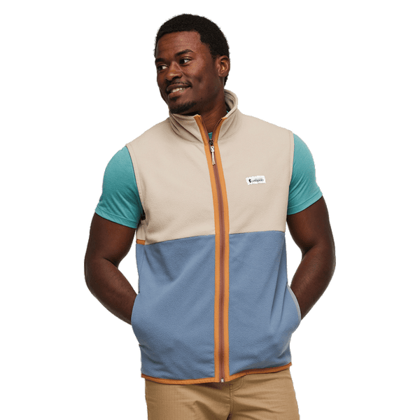 Cotopaxi Outerwear S / Oatmeal & Tempest Cotopaxi - Men's Amado Fleece Vest