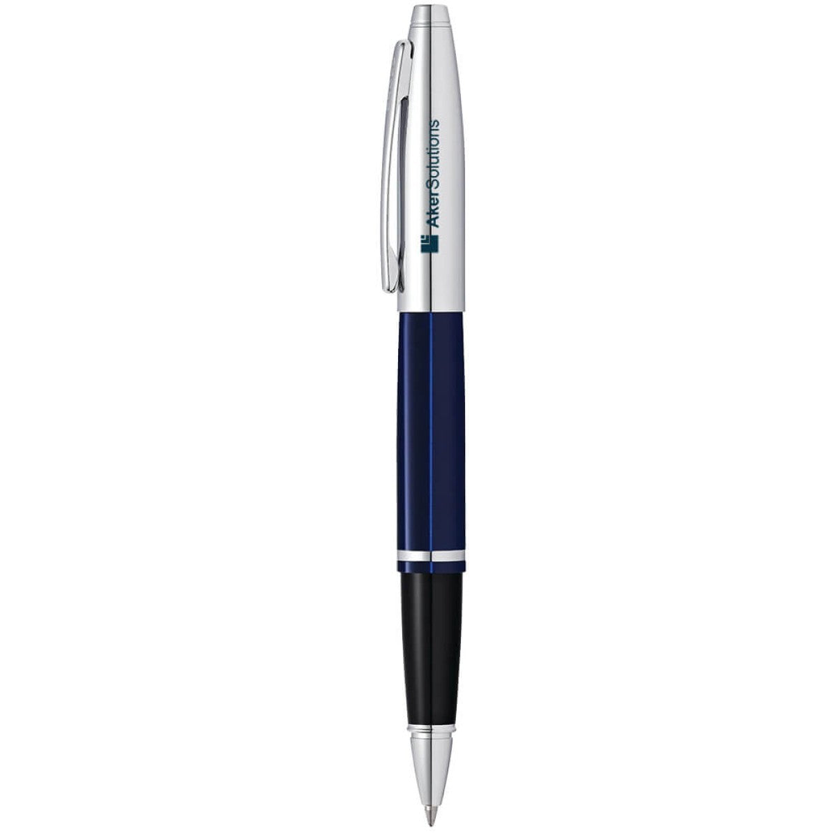 Cross Writing Instruments One Size / Blue Cross - Bailey Chrome & Blue Lacquer Rollerball Pen