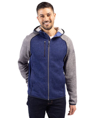 Cutter & Buck Fleece Cutter & Buck - Men's Mainsail Hooded Jacket