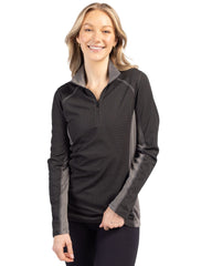 Cutter & Buck Layering Cutter & Buck - Clique Women's Ice Pique Colorblock Half Zip Pullover