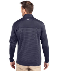 Cutter & Buck Layering Cutter & Buck - Men's Traverse Stripe Quarter Zip