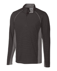 Cutter & Buck Layering S / Black Cutter & Buck - Clique Men's Ice Pique Colorblock Half Zip Pullover