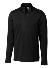 Cutter & Buck Layering S / Black Cutter & Buck - Clique Men's Ice Pique Half Zip Pullover