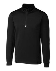 Cutter & Buck Layering S / Black Cutter & Buck - Men's Traverse Stretch Quarter Zip