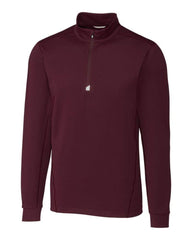 Cutter & Buck Layering S / Bordeaux Cutter & Buck - Men's Traverse Stretch Quarter Zip