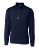 Cutter & Buck Layering S / Liberty Navy Cutter & Buck - Men's Traverse Stretch Quarter Zip