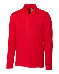 Cutter & Buck Layering S / Red Cutter & Buck - Clique Men's Ice Pique Half Zip Pullover