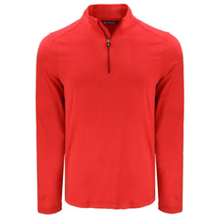 Cutter & Buck Layering S / Red Cutter & Buck - Men's Coastline Epic Comfort Recycled Quarter-Zip