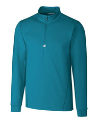 Cutter & Buck Layering S / Teal Blue Cutter & Buck - Men's Traverse Stretch Quarter Zip