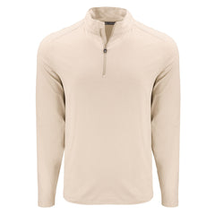 Cutter & Buck Layering S / Wheat Cutter & Buck - Men's Coastline Epic Comfort Recycled Quarter-Zip