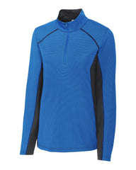 Cutter & Buck Layering XS / Royal Blue Cutter & Buck - Clique Women's Ice Pique Colorblock Half Zip Pullover