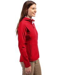 Cutter & Buck Outerwear Cutter & Buck - Women's Adapt Eco Knit Hybrid Recycled Full-Zip Jacket