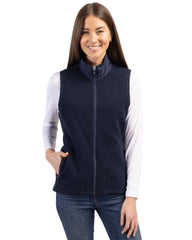 Cutter & Buck Outerwear Cutter & Buck - Women's Cascade Eco Sherpa Fleece Vest