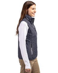 Cutter & Buck Outerwear Cutter & Buck - Women's Rainier PrimaLoft Eco Full Zip Vest