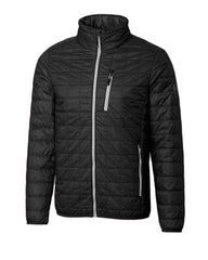 Cutter & Buck Outerwear S / Black Cutter & Buck - Men's Rainier PrimaLoft Eco Full Zip Jacket