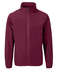 Cutter & Buck Outerwear S / Bordeaux Cutter & Buck - Men's Charter Eco Recycled Full-Zip Jacket