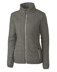 Cutter & Buck Outerwear XS / Poplar Melange Cutter & Buck - Women's Rainier PrimaLoft Eco Full Zip Jacket