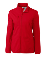 Cutter & Buck Outerwear XS / Red Cutter & Buck - Clique Women's Trail Stretch Softshell Jacket