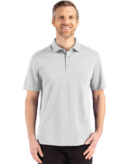 Cutter & Buck Polos Cutter & Buck - Men's Advantage Recycled Tri-Blend Pique Polo