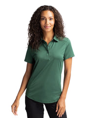 Cutter & Buck Polos Cutter & Buck - Women's Prospect Textured Stretch Short Sleeve Polo