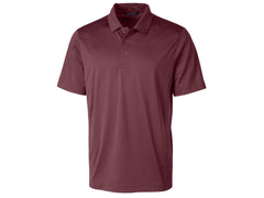 Cutter & Buck Polos S / Bordeaux Cutter & Buck - Men's Prospect Textured Stretch Short Sleeve Polo