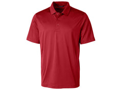 Cutter & Buck Polos S / Cardinal Red Cutter & Buck - Men's Prospect Textured Stretch Short Sleeve Polo