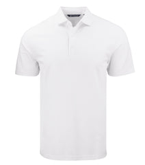 Cutter & Buck Polos S / White Cutter & Buck - Men's Advantage Recycled Tri-Blend Pique Polo