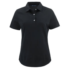Cutter & Buck Polos XS / Black Cutter & Buck - Women's Advantage Recycled-Tri-Blend Pique Polo