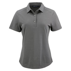 Cutter & Buck Polos XS / Elemental Grey Cutter & Buck - Women's Advantage Recycled-Tri-Blend Pique Polo