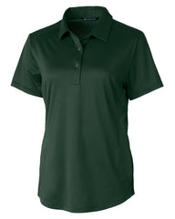 Cutter & Buck Polos XS / Hunter Cutter & Buck - Women's Prospect Textured Stretch Short Sleeve Polo