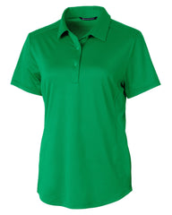 Cutter & Buck Polos XS / Kelly Green Cutter & Buck - Women's Prospect Textured Stretch Short Sleeve Polo