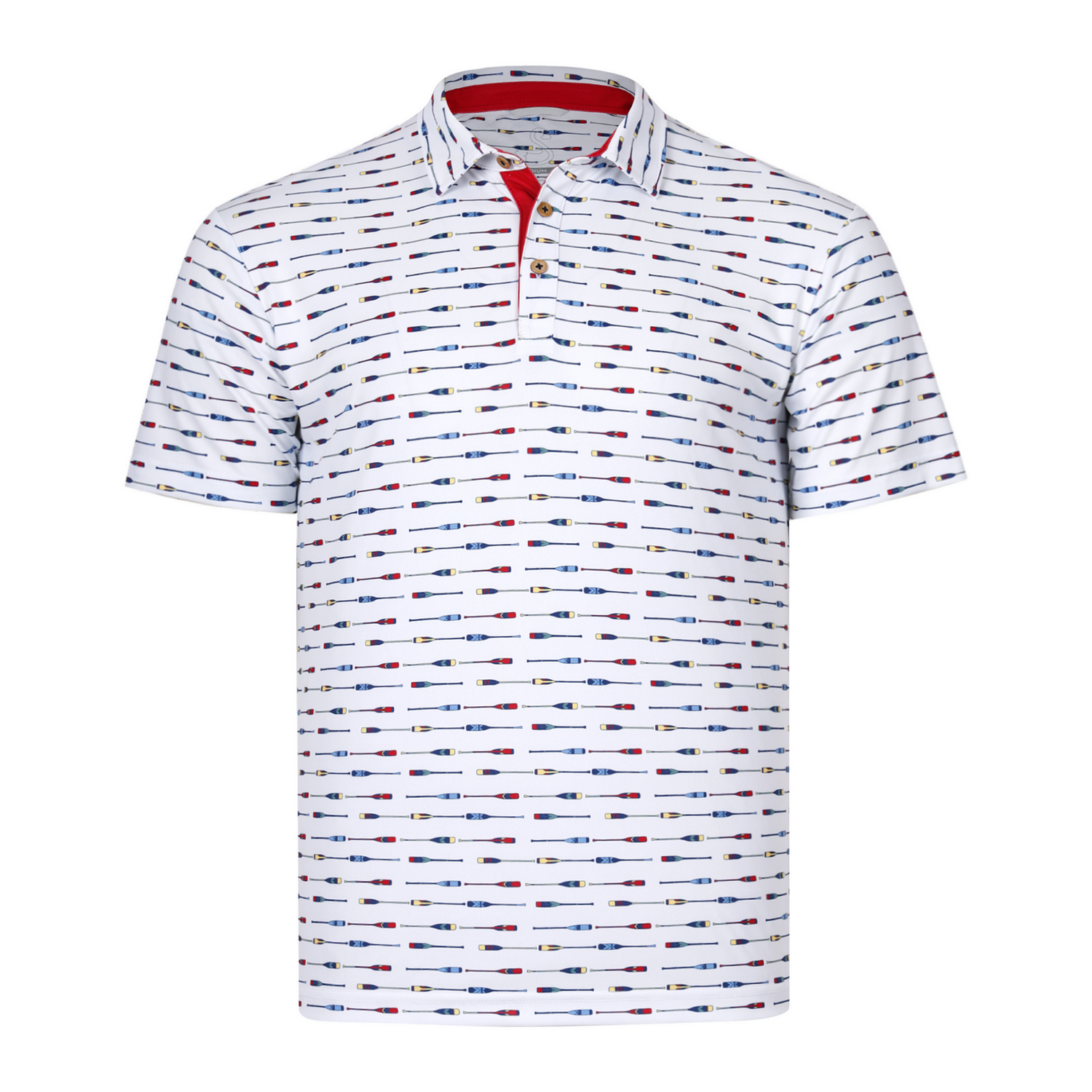 Swannies Golf Polos S / White Swannies Golf - Men's DC Polo