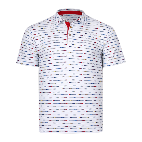 Swannies Golf Polos S / White Swannies Golf - Men's DC Polo