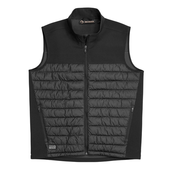 DRI DUCK Outerwear S / Black DRI DUCK - Men's Summit Soft Shell Puffer Vest