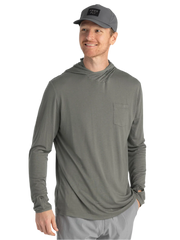 Free Fly T-shirts S / Fatigue Free Fly - Men's Bamboo Lightweight Hoodie